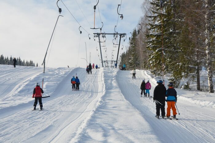 På ski i Åre