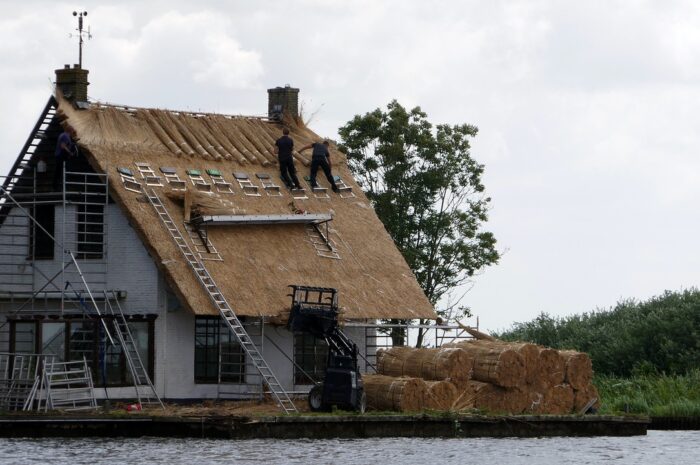 Stråtækt landsbyliv